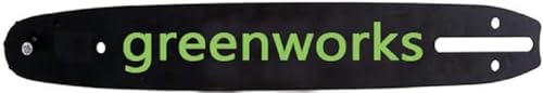 Greenworks Chainsaw Chain bar 2954807 fits for 4-Inch (10cm) Mini Chainsaw G24MCS10 -Chainsaw bar, Black - size: 10cm(2023 New), style: Bar