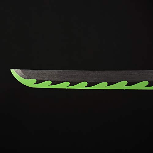 SV Anime Demon Slayer Sword Katana 31 Inch Decorative Collectible Gift Cosplay Sword,Various Styles Available - style: Shinazugawa Sanemi