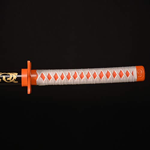 SV Anime Demon Sword Katana 41 Inch Decorative Collectible Gift Cosplay Sword,Various Styles Available - size: 41 in-Kochou Kanae black