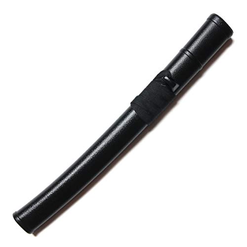 E-BOGU Martial Art Training Equipment Set with Plastic Scabbards and Tsuba Handguard (Black)