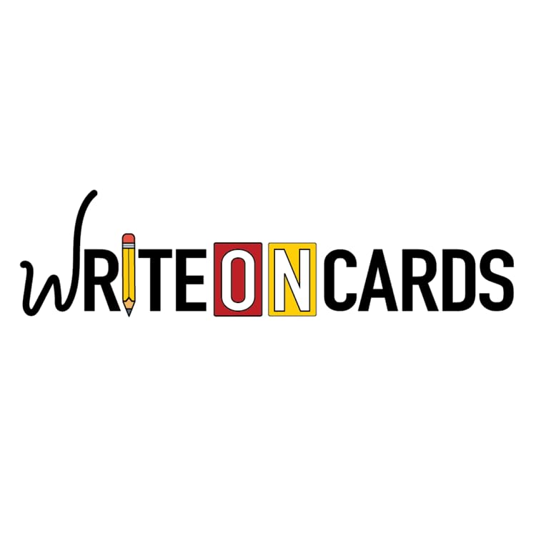 WRITEonCARDS Rewriteable Referee Cards for Soccer, Red and Yellow Standard Set Cards