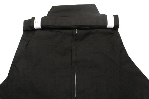Ace Martial Arts Supply Hakama, Tetron Hakama - Three Colors to Choose from Black, Navy Blue, and White - color: Black, size: 7 (29)