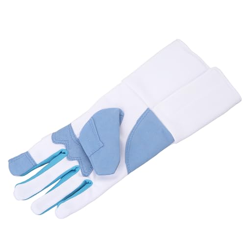 Right Hand Fencing Glove Anti Slip Knitted Fabric Comfortable Fit for Saber Foil Epee Training Non Slip Design Durable - size: #12