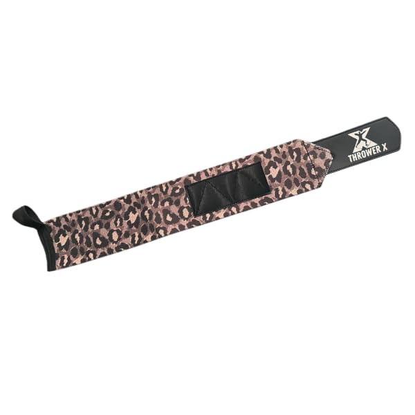 Shot Put Wrist WRAP Thrower X Wrist WRAP - color: Cheetah