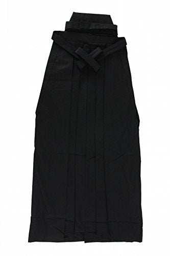 Edoten Japanese Samurai Hakama Uniform - color: Rd-black, size: X-Large