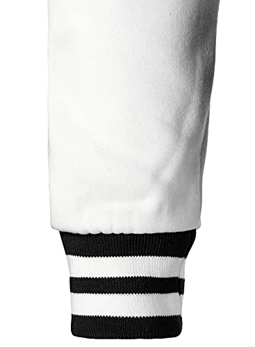 HOOD CREW Man’s Varsity Jacket Cotton Blend Letterman Jackets - color: Black, size: Small