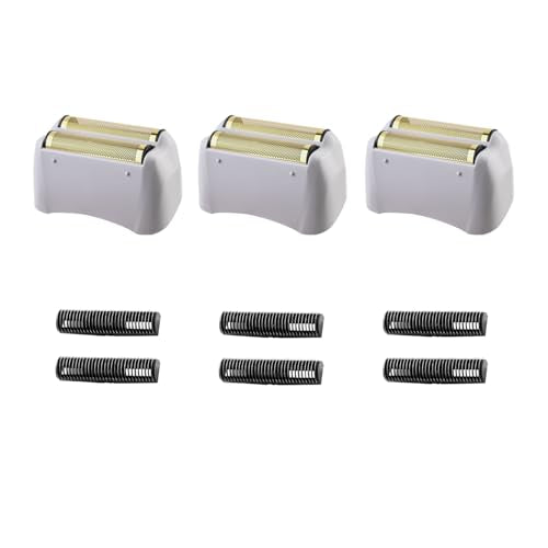 Replacement Foil Compatible with andis Model TS-1 TS-2 17235 Foil Shaver - color: Golden 3 Pack