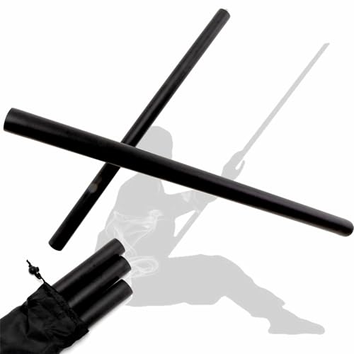 4ft - 6ft Adjustable Collapsible Bo Staff, Foam-Padded Martial Arts Training Staff for Yoga Stick & Safe Practice - Portable with Carry Bag