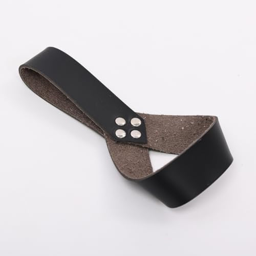 BLESSUME Medieval Knight Belt with Sword Frog Holster Rapier Scabbard Holder 1pc - color: Black 8