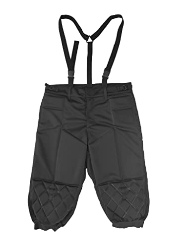 LEONARK Black 350N Hema Knickers Sparring Locust Pants Overlays for Hema Longsword Rapier Sabre Armoury - size: Small