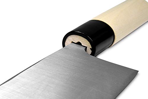 Seki Japan TSUBAZO Japanese Sushi Chef Knife, Stainless Steel Sashimi Deba Knife, Shiraki Handle, 150 mm (5.9 in) - size: 5.9"