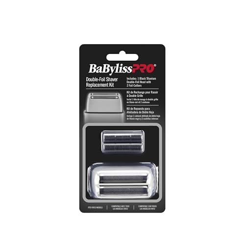BaBylissPRO Replacment Foil and Cutter for MetalFX Double Foil Shavers - color: Grey