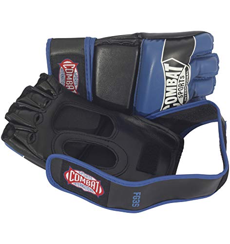 Combat Sports Pro Style Grappling MMA Gloves - color: Black, size: Standard