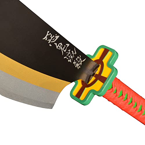 SV Anime Demon Sword Katana 41 Inch Decorative Collectible Gift Cosplay Sword,Various Styles Available - size: 30.9 in-Pack of 2 Uzui Tengen