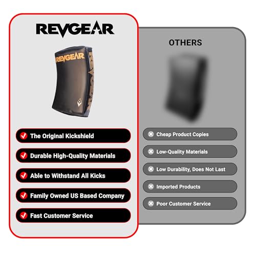 Revgear Kick Pad Shield, Body Shield for Martial Arts, Multi-Discipline Use - size: Kick Shield