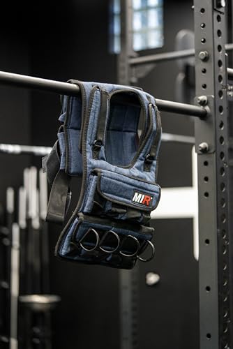 miR Air Flow Weighted Vest with Zipper Option 20lbs - 60lbs Solid Iron Weights Machine Washable. Workout Vest for Men and Women - size: 60lbs, style: Standard