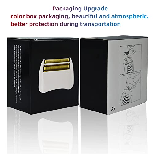 Shaver Replacement Pro Foil & Cutter,Compatible with andis TS-1 Shaver Head - color: Rose Gold 2 Pack