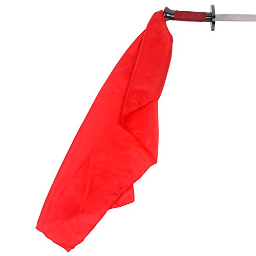 Tiger Claw Broadsword Long Sash - color: Red