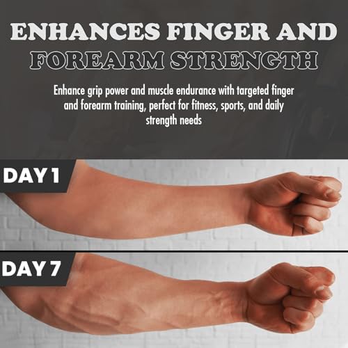 Adjustable Grip Strength Trainer Hand Gripper for Grip Strength - color: Gray