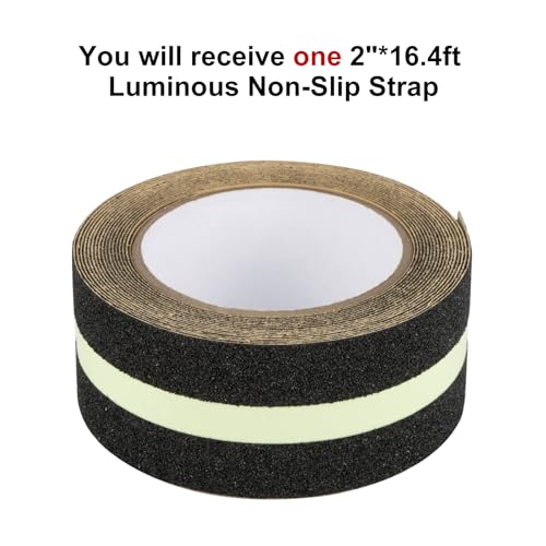 1 Roll Glow in The Dark Anti Slip Tape for Steps Basement Stair Treads Ramp