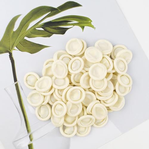 100 Pcs Finger Cots Disposable Latex Finger Protector Fingertips Protectors Finger Protective Covers Medium Finger Gloves for Electronic Repair Industrial Apply Handmade Anti Static Thumb Cover