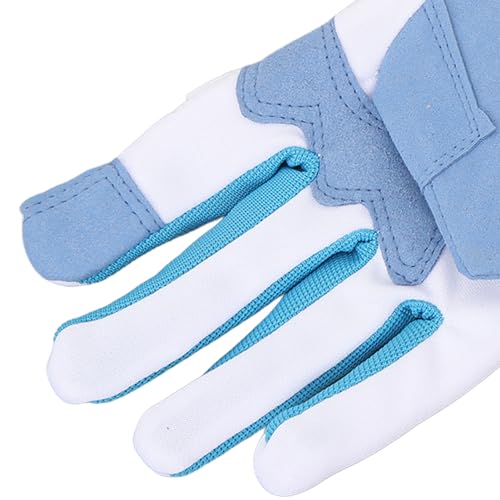 Fencing Glove Right Hand Anti Slip Knitted Fabric Comfortable Fit Fencing Training Glove for Saber Foil Epee - size: X-Small