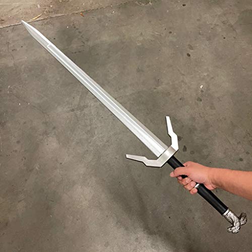 41 inch Medieval Foam Sword - Two Hand Sword for Witcher Hunting - color: Twin Wolf