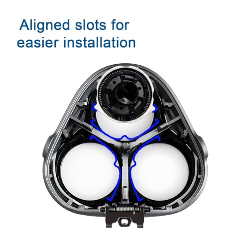 HQ8 Replacement Heads Compatible with Phlips Norelco Aquatec Shavers