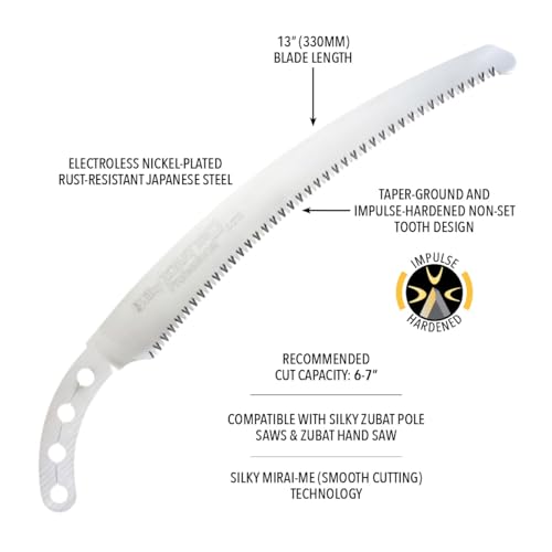Silky Replacement Blade Only ZUBAT 330mm Large Teeth (271-33)