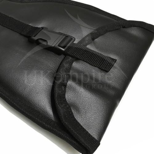 Masonic Knights Templar Sword Carrying Case Black Leather | Soft Padded Storage Bag