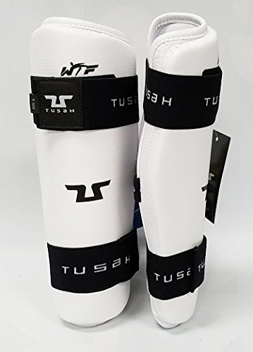 Tusah Taekwondo TKD Shin Guard Leg Protector WTF Approved - size: Medium