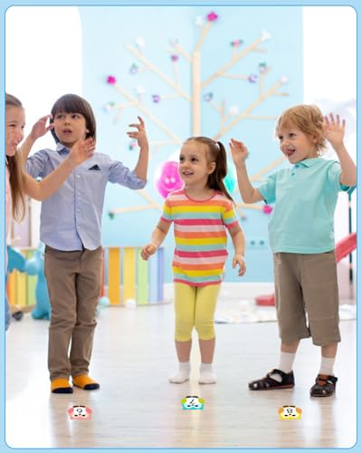 PETCEE Line up Spots for Classroom Floor - 36Pcs Classroom Number Stickers - color: C-owl