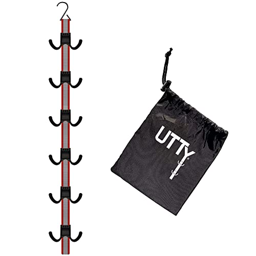 UTTY Multipurpose Portable Hanging Rack - Vertical Hockey Gear Drying Rack