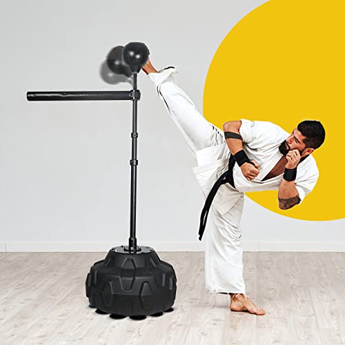 INNOLIFE Solid Reflex Bag Boxing Speed Trainer Punching Bag Spinning Bar