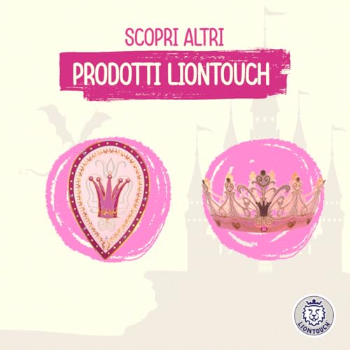 Liontouch - Queen Sword for Girls - Pink Foam Dress-Up, Age 3-6 Years - style: Queen