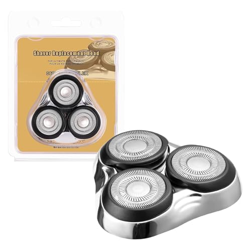 Rotary Replacement Shaver Head,Compatible with Remington Shaver Series - color: White3