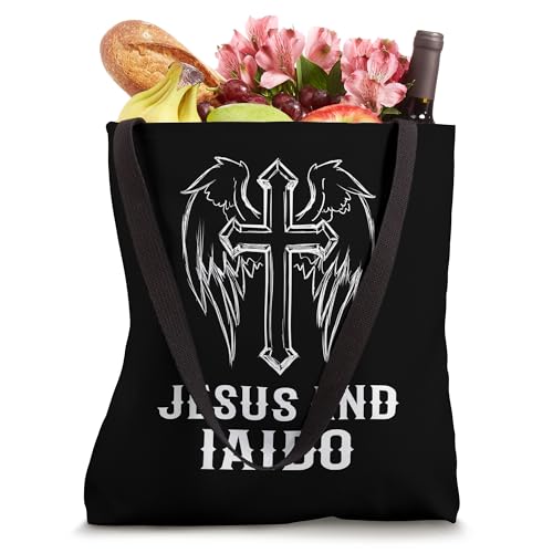 Iaido Instructor / Iaido Student / 'Jesus And Iaido!' Saying Tote Bag