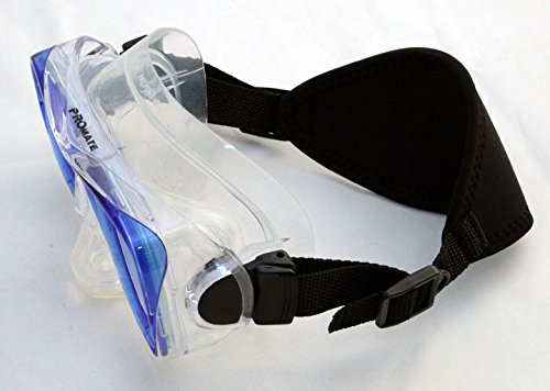 Nylon/Neoprene Mask Strap Replacement Great for Scuba Divers and Water Sports - size: Narrow (15mm)