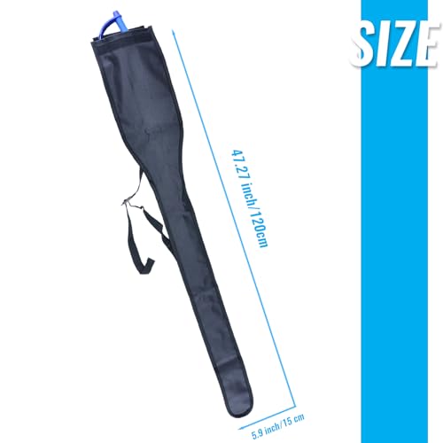 Fencing Bag - Sling Shoulder Fencing Sword Bag for Foil Sabre and Epee - Thickened Fencing Weapons Bag - color: Black