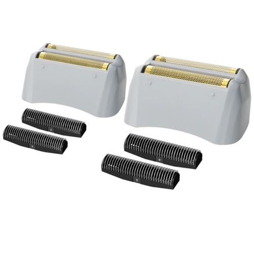 Replacement Foil & Cutter for Andis TS-1/TS-2 Shavers,Gold 2-Pack - color: Gold/2Pack