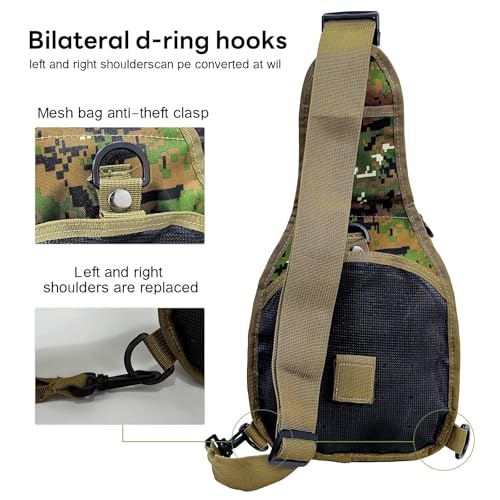 JUMAHE 80L 2-Pack Hiking Backpack for Men with Sling Tactical Backpack - Rucksack Molle Military Tactical Waterproof Lightweight Camping Backpack 3 Day Assault Pack for Travel, Climbing, Backpacking - color: 80l Green - Pro(900d Fabric) + Sling Bag Bundle