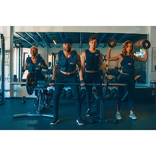 miR Air Flow Weighted Vest with Zipper Option 20lbs - 60lbs Solid Iron Weights Machine Washable. Workout Vest for Men and Women - size: 40lbs, style: With Zipper