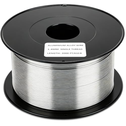 Gisafai 2000 ft 17 Gauge Aluminum Wire for Electric Fencing - size: 2000 ft 17 Gauge