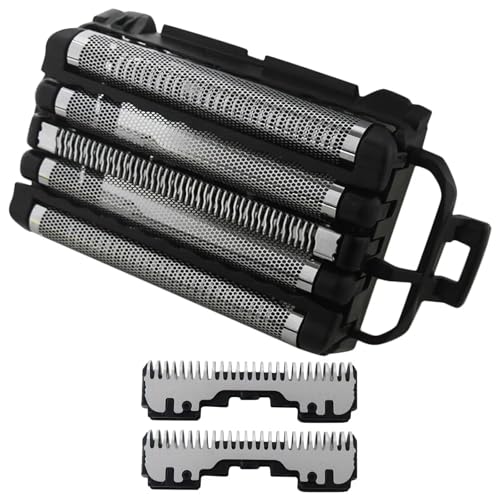 Replacement Inner Blades & Outer Foils Fit for Panasonic Shavers ES-LV97-K, ES-LV67-K, ES-LV95-S, ES-LV65-S & Fit for AR C5 Models