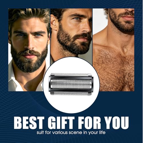 5.0 Ultr Shaver Replacement Blade Compatible with MANSCAPED The Lawn Mower 5.0 Ultra SkinSafe Razor (Black/2 Packs)