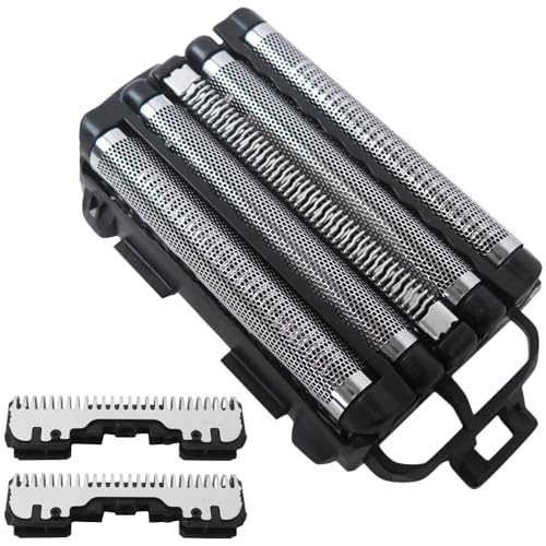 New WES9173P Replacement Shaver Foil with 5-Blades and WES9170P Inner Blade Cutters Compatible for Panasonic ES-LV95-S, ES-LV65-S, ES-LV81-K, ES-LV61-A, Economical Version Update by GruDawu
