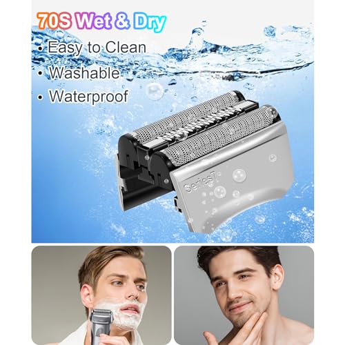 70S Electric Shaver Head Replacement for Series 7 - color: 1 Pack