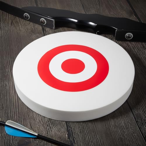 Sumind 9.8'' EVA Foam Archery Target Round Arrow Target - color: White