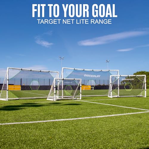 QuickPlay Target Net Lite for Soccer Goals - Accuracy Practice - size: 16 x 7'