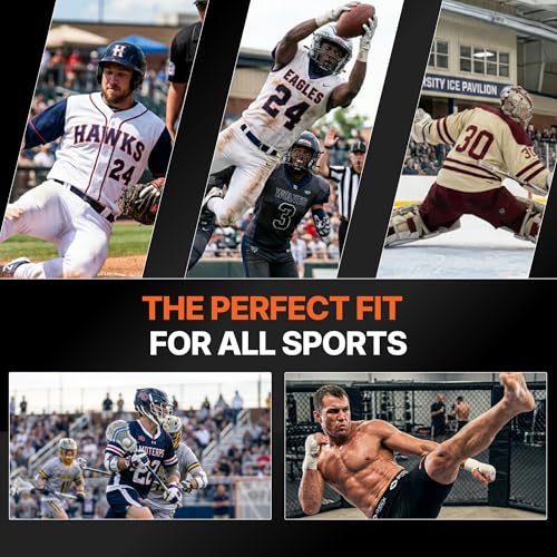 Shock Doctor Jock Straps with Cup Included, Cups for Football Baseball. Core Protective Athletic Supporters - size: 3X-Large, style: Adult